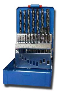 Set of 19 pcs drills